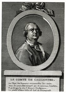 Alexander Graaf Cagliostro door German School