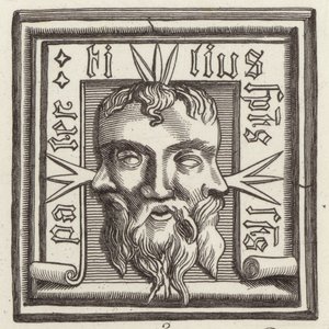Amulet. Illustratie voor Bilder-Atlas door German School
