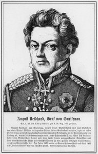 August Neidhard, Graaf van Gneisenau