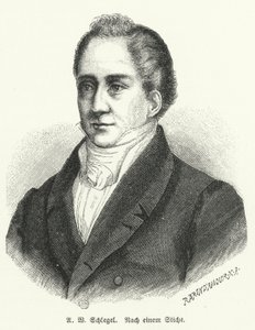 August Wilhelm Schlegel, Duitse dichter en vertaler door German School