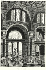 Thermen van Caracalla, Rome door German School
