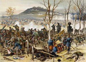 Slag bij Mont Valerien, Frans-Pruisische Oorlog, 19 januari 1871