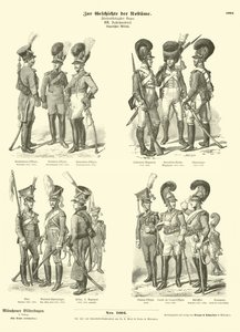 Beierse militaire uniformen, begin 19e eeuw