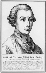 Carl Theodor Anton Maria, Rijksvrijheer van Dalberg (gravure)