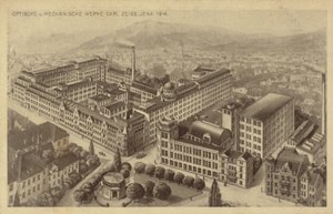 Carl Zeiss fabriek, Jena, Duitsland door German School