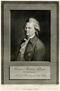 Christian Friedrich Daniel Schubart door German School