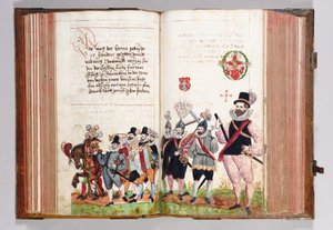 Kroniek van Neurenberg vanaf de oprichting tot 1603, SCHEMBART BOEK door German School