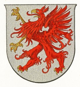 Wapen van Pommeren, ca. 1898 door German School