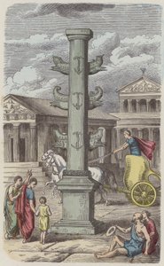 Zuil ter herdenking van een Romeinse zege