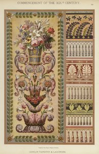 Begin van de 19e eeuw, Gobelin Tapestry en Kantwerk door German School