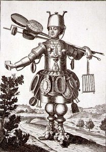Kostuum voor een koperslager, uitgegeven door Gerard Valck (1651/2-1726) c.1690 door German School