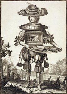 Kostuum voor een Banketbakker, uitgegeven door Gerard Valck (16512-1726) ca. 1690 door German School