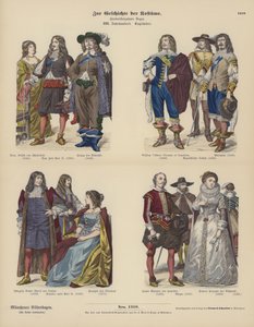Kostuums van Engelse adel