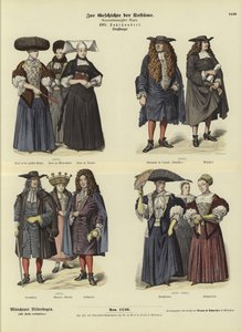 Kostuums van Straatsburg, 17e eeuw