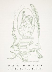 Der Brief door Catherina Godwin, uit Styl, uitgegeven 1922