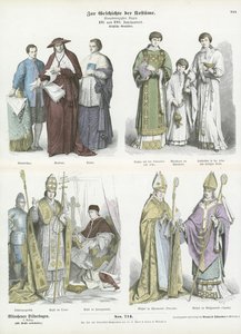 Kerkelijke kostuums, 16e en 17e eeuw
