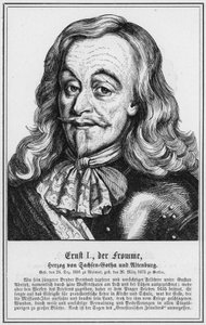 Ernst I, de Vrome, Hertog van Saksen-Gotha en Altenburg door German School