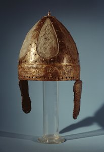 Europese oorlog gevechtshelm, ca. 500