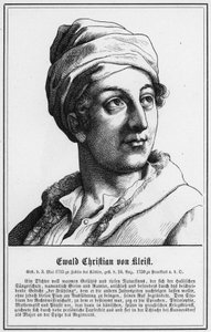 Ewald Christian von Kleist (gravure)