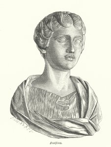 Faustina de Jongere, vrouw van de Romeinse keizer Marcus Aurelius door German School