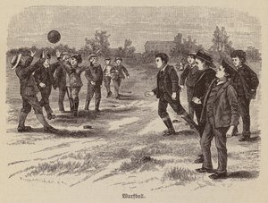 Voetbal (gravure)