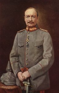 Frederik Augustus III, laatste koning van Saksen (kleurenlitho) door German School