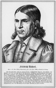 Friedrich Ruckert (gravure)