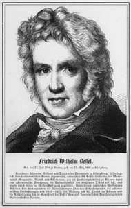 Friedrich Wilhelm Bessel (gravure)