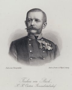 Friedrich von Beck-Rzikowsky, Oostenrijkse generaal door German School