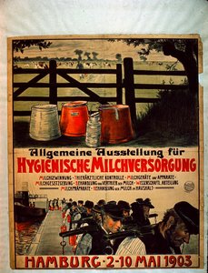 Algemene Tentoonstelling voor Hygiënische Melkvoorziening, 1903 door German School