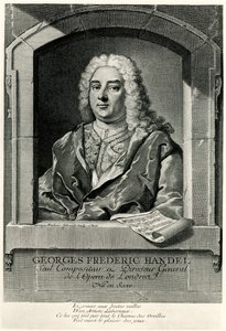 Georg Friedrich Haendel door German School