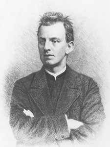 Gerhart Hauptmann (gravure) door German School