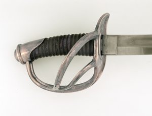 Duitse cavaleriezwaard en schede, Oranje Vrijstaat Artillerie, Zuid-Afrika