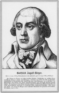 Gottfried August Burger (gravure)