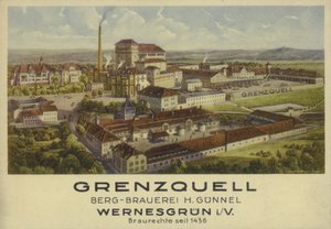 Grenzquell Brouwerij, Wernesgrun, Saksen, Duitsland door German School