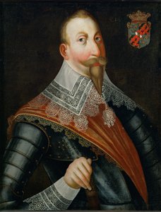 Gustav Adolph, koning van Zweden ... (schilderij op doek)
