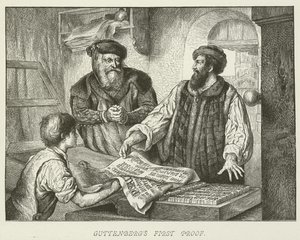 Gutenbergs eerste proef