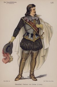 Hannibal, Freiherr von Dohna, uit Der Generalfeldoberst door Ernst von Wildenbruch door German School