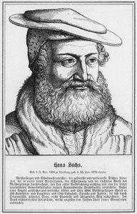 Hans Sachs door German School