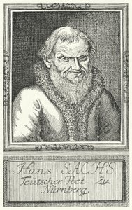 Hans Sachs, Duitse toneelschrijver en schrijver door German School