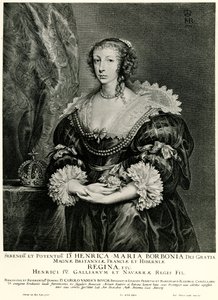 Henrietta Maria door German School