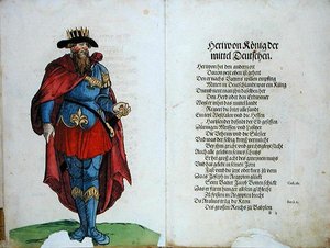 Heriwon, koning van de Midden-Duitsers, uit 