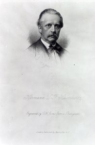 Hermann von Helmholtz, gegraveerd door C.H Jeens