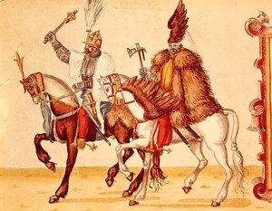 Hongaarse edelen aan het Ottomaanse hof aan het einde van de Zestiende Eeuw door German School