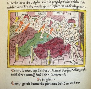 Hypermnestra, Lynceus door German School