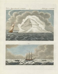 IJsbergen en ijsvelden