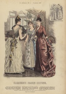 Illustratie voor Illustrirte Frauen-Zeitung door German School