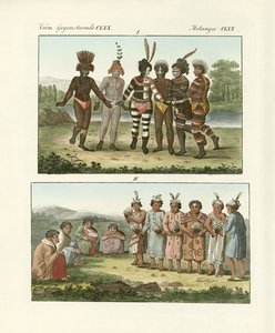 Inwoners van de noordwestkust van Amerika