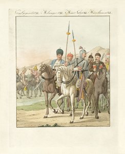 Onregelmatige lichte Russische cavalerie