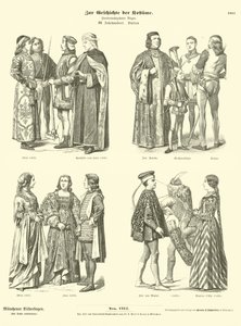 Italiaanse kostuums, 15e eeuw
